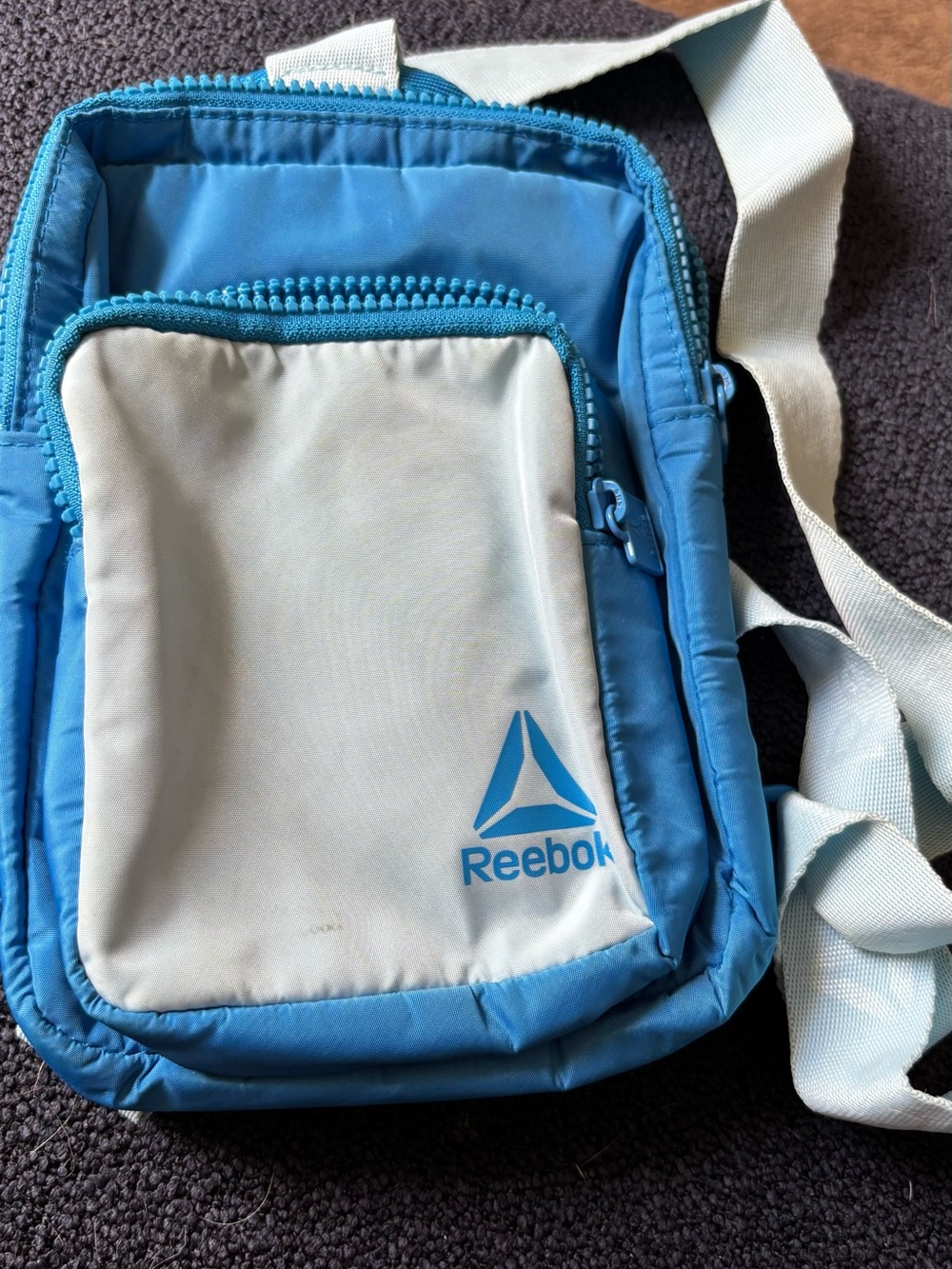 Reebok Blue and light blue  Small Crossbody